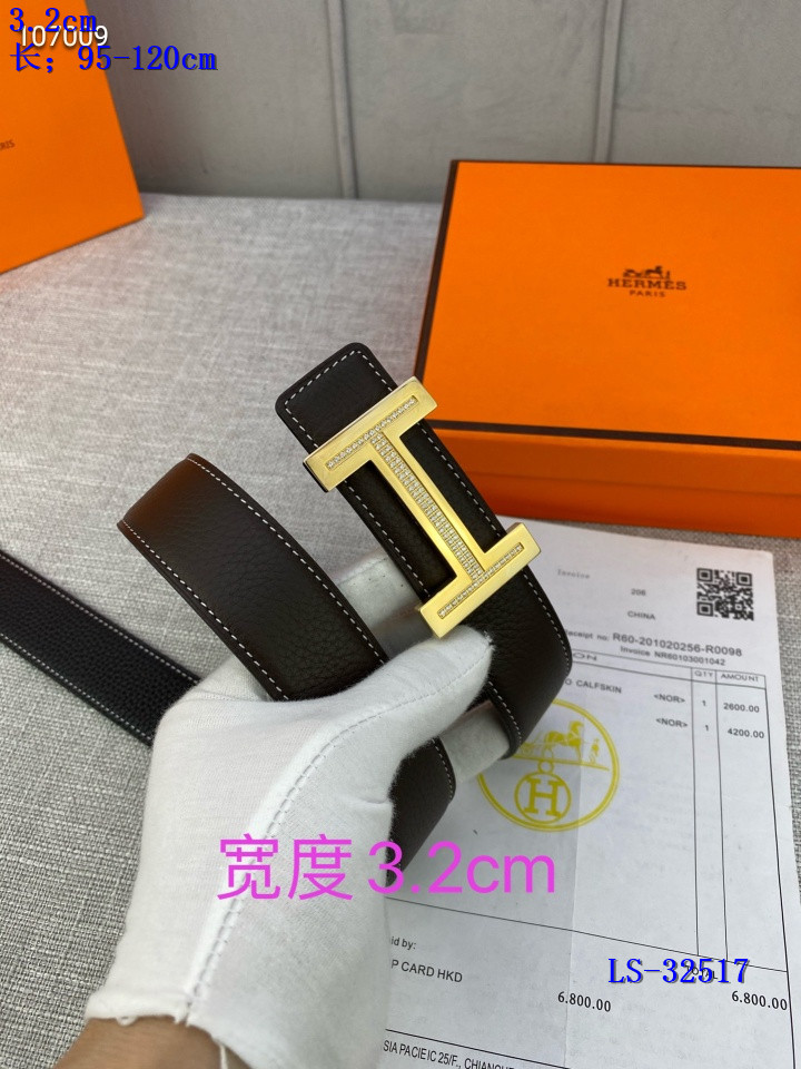 Hermes Belts 3.2 cm Width 062